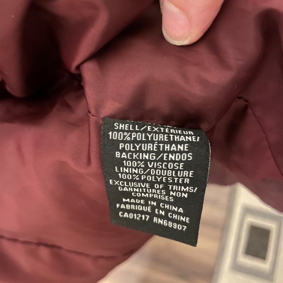 Faux leather zip up moto jacket - Picture 5 of 5